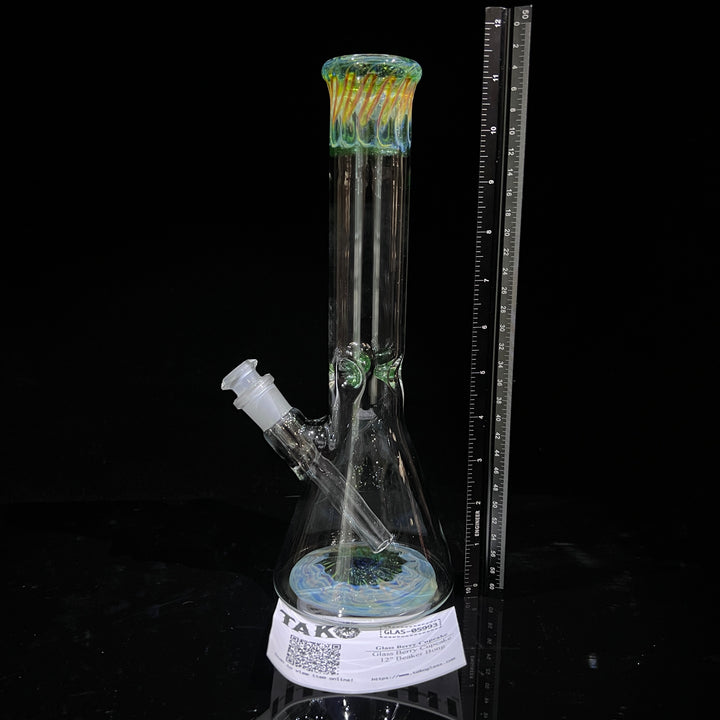 Glass Berry Cupcake 12" Beaker Bong Glass Pipe Glass Berry Cupcake   