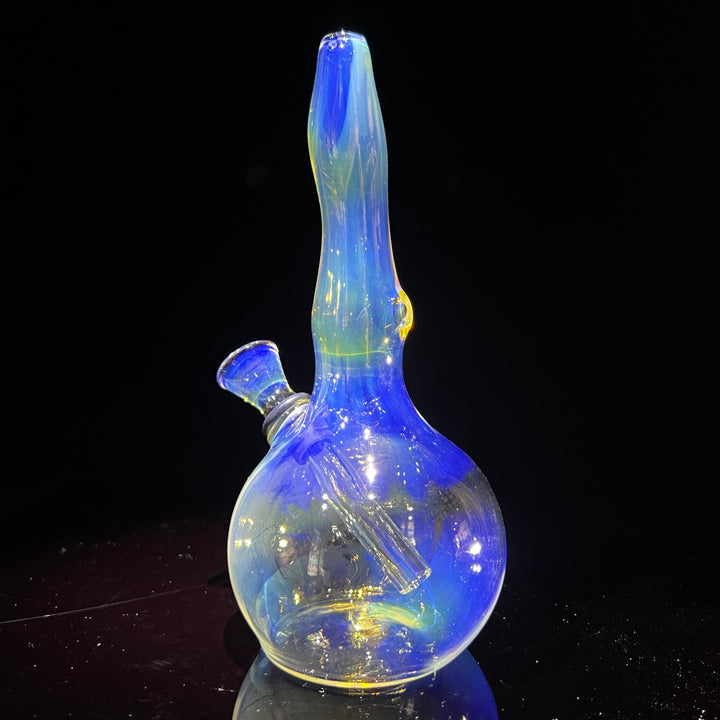 5" Silver Fumed Mini Bong Glass Pipe Mary Jane's Glass   