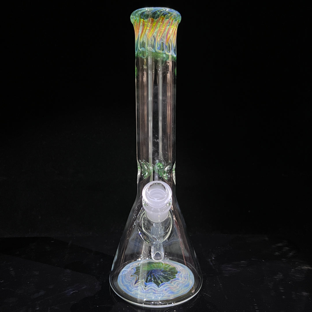 Glass Berry Cupcake 12" Beaker Bong Glass Pipe Glass Berry Cupcake   