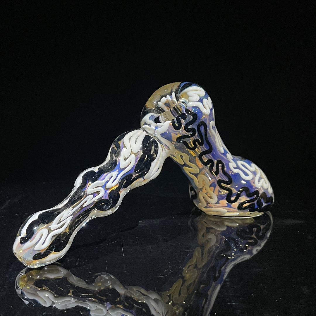 Inside Out Hammer Bubbler Glass Pipe Tiny Mike   