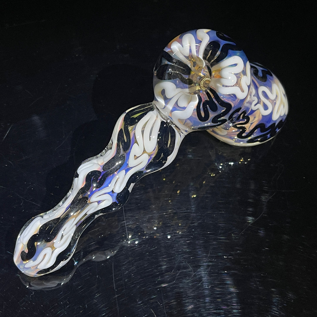 Inside Out Hammer Bubbler Glass Pipe Tiny Mike   