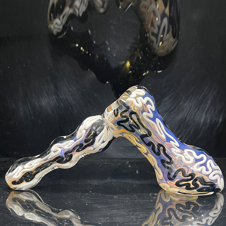 Inside Out Hammer Bubbler Glass Pipe Tiny Mike   