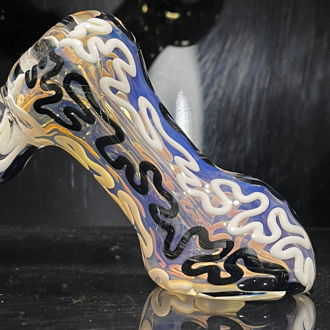 Inside Out Hammer Bubbler Glass Pipe Tiny Mike   