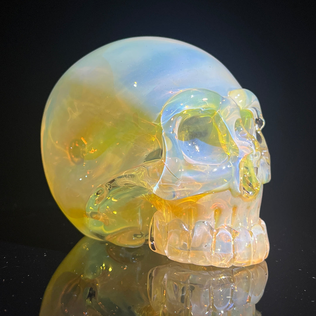 Glass Skull Pipe Glass Pipe Deviant Glass   