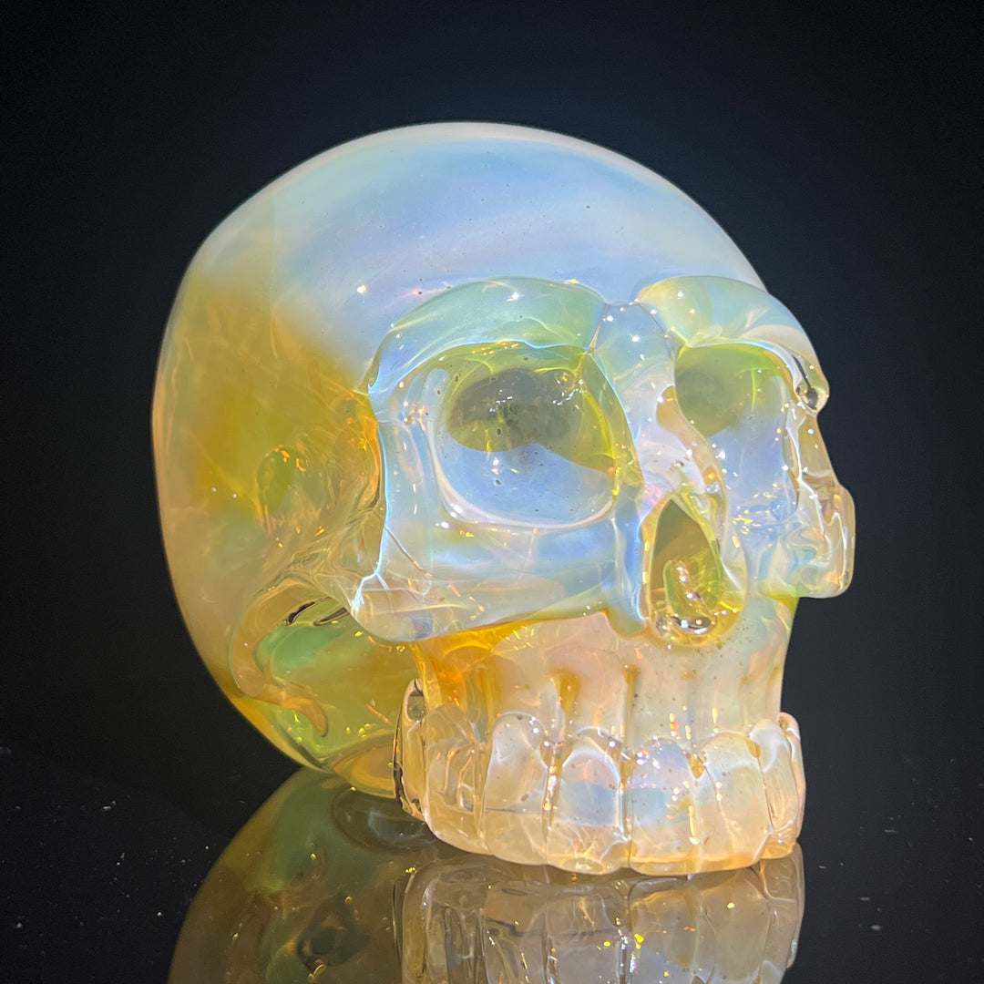 Glass Skull Pipe Glass Pipe Deviant Glass   