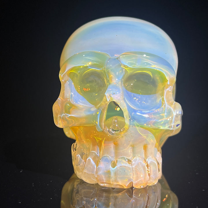 Glass Skull Pipe Glass Pipe Deviant Glass   