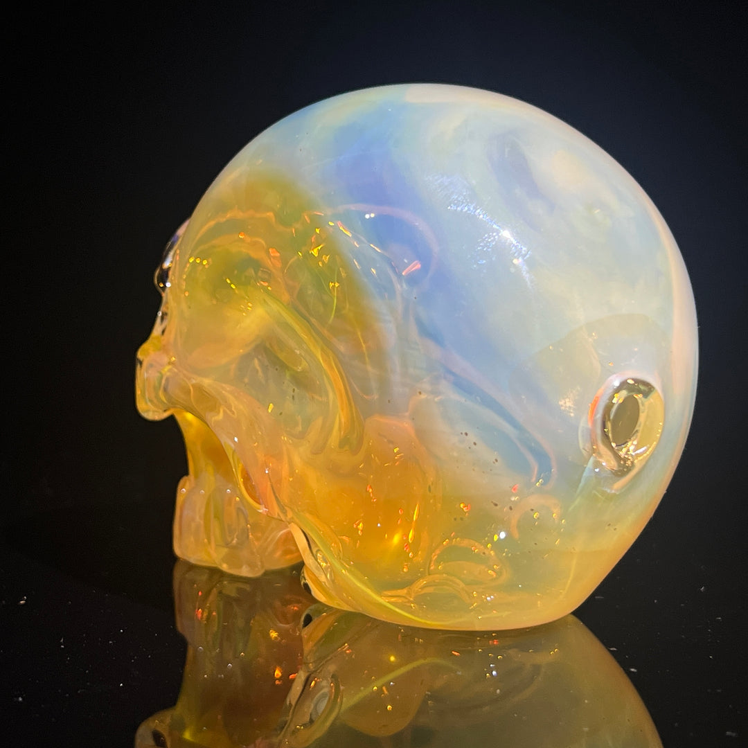 Glass Skull Pipe Glass Pipe Deviant Glass   