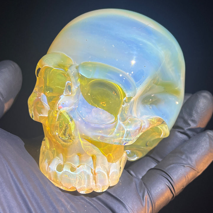 Glass Skull Pipe Glass Pipe Deviant Glass   