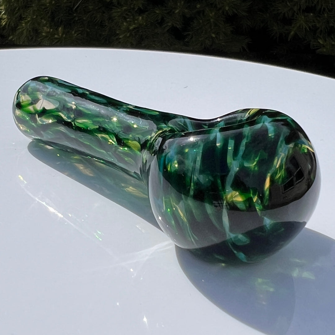 Emerald Pocket Pipe 1 Glass Pipe Jedi Glassworks   