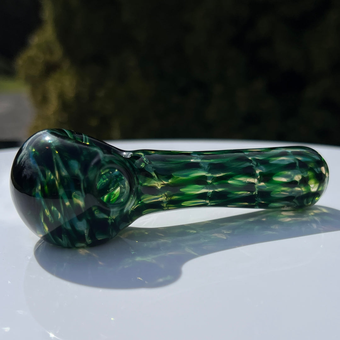 Emerald Pocket Pipe 1 Glass Pipe Jedi Glassworks   