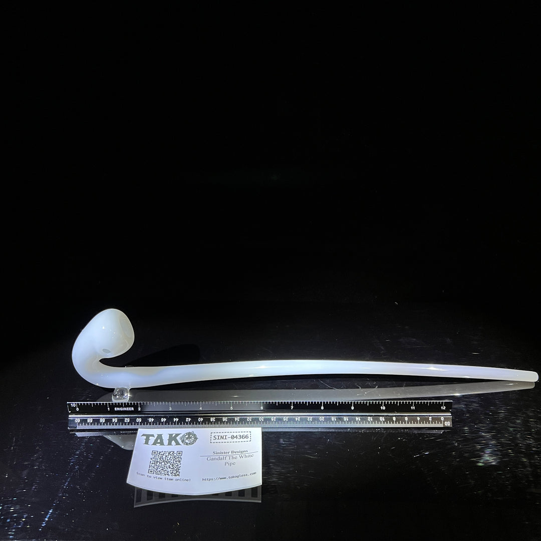 Gandalf The White Pipe Glass Pipe Sinister Designs   