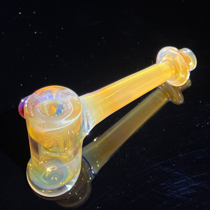 Silver Fumed Hash Hammer Glass Pipe KOP Glass   