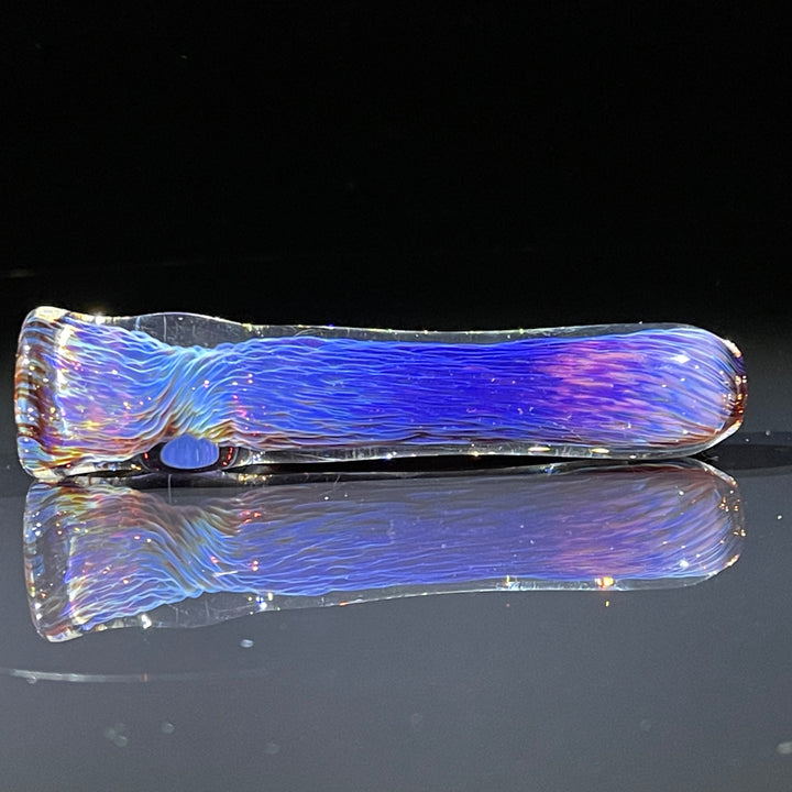 Thick Purple Chillum Glass Pipe Chuck Glass