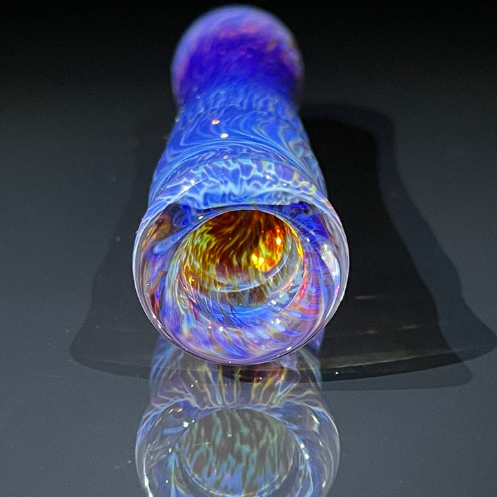 Thick Purple Chillum Glass Pipe Chuck Glass