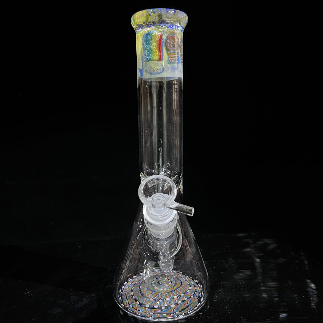 Glass Berry Cupcake 11" Inside Out Beaker Bong Glass Pipe Glass Berry Cupcake   