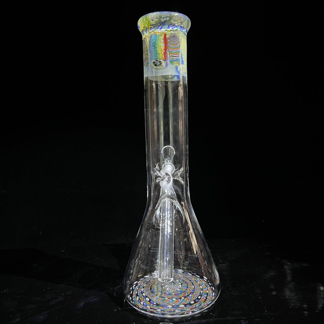 Glass Berry Cupcake 11" Inside Out Beaker Bong Glass Pipe Glass Berry Cupcake   