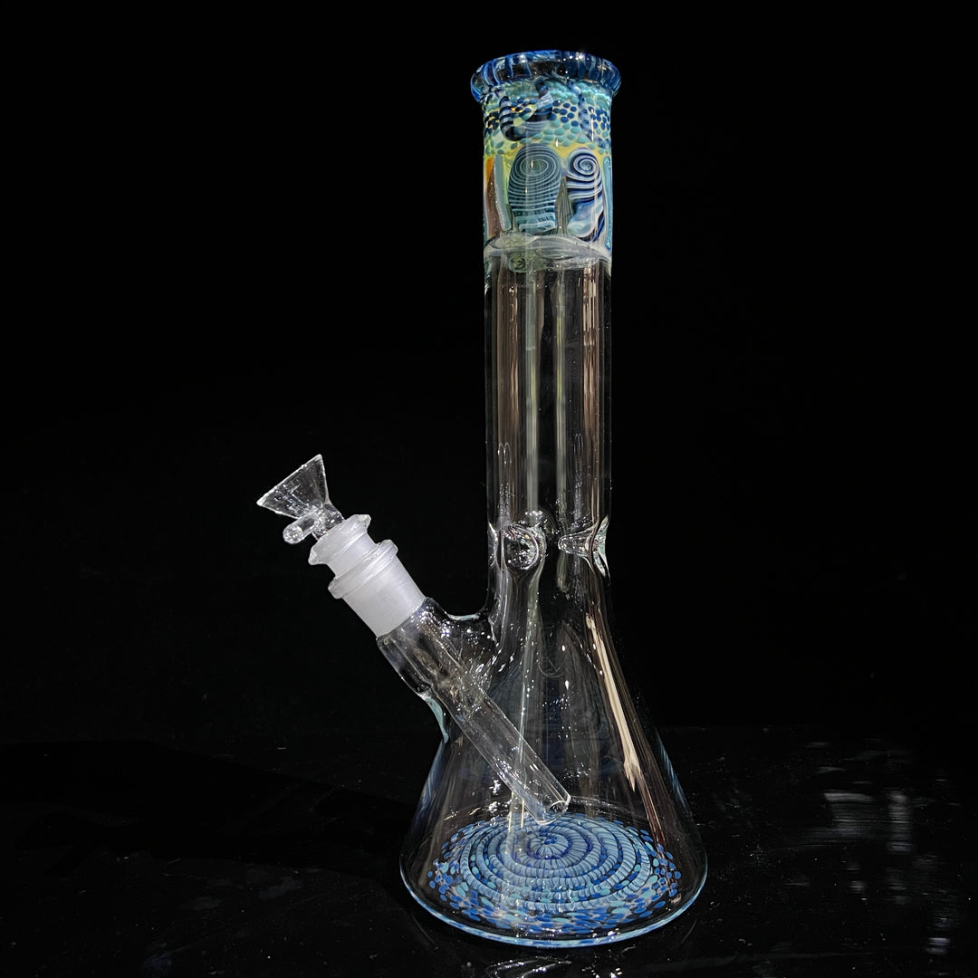 Glass Berry Cupcake 11" Inside Out Beaker Bong Glass Pipe Glass Berry Cupcake   