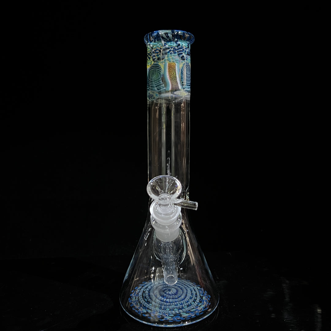 Glass Berry Cupcake 11" Inside Out Beaker Bong Glass Pipe Glass Berry Cupcake   