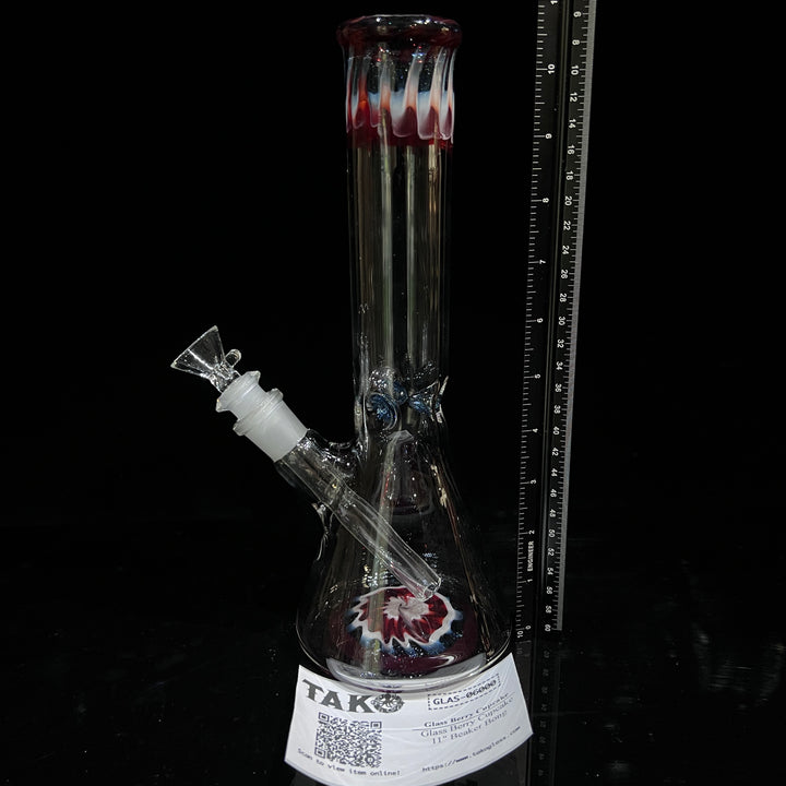 Glass Berry Cupcake 11" Beaker Bong Glass Pipe Glass Berry Cupcake   