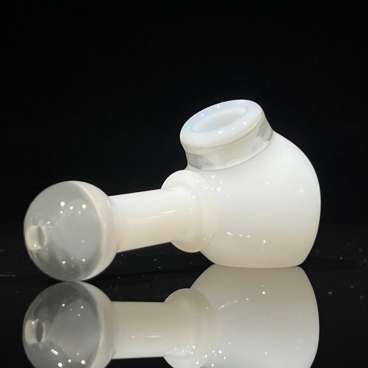 Illadelph Ghost Gray Multi-Hole Spoon Glass Pipe Illadelph Glass