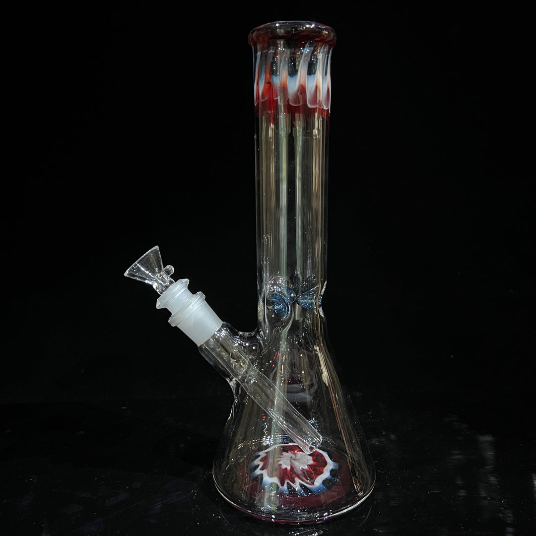 Glass Berry Cupcake 11" Beaker Bong Glass Pipe Glass Berry Cupcake   