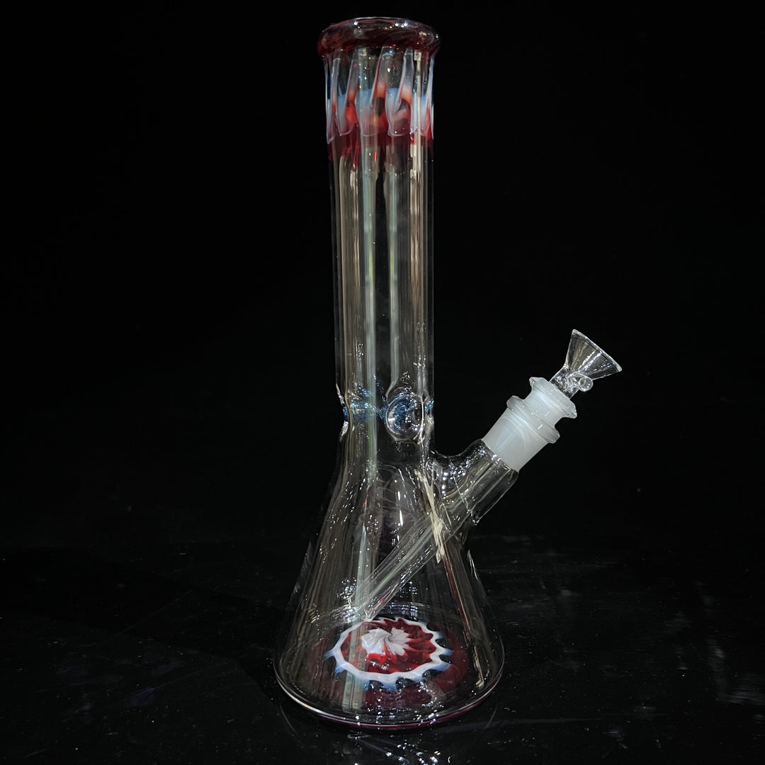 Glass Berry Cupcake 11" Beaker Bong Glass Pipe Glass Berry Cupcake   