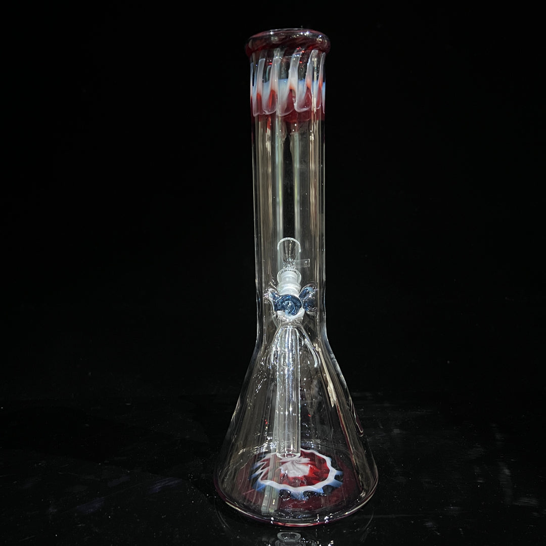 Glass Berry Cupcake 11" Beaker Bong Glass Pipe Glass Berry Cupcake   