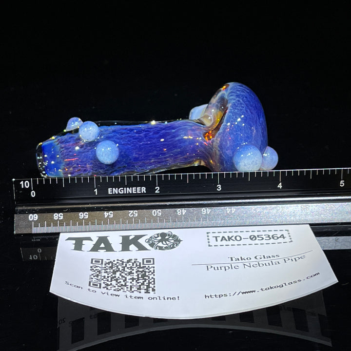 Purple Nebula Pipe Glass Pipe Tako Glass   