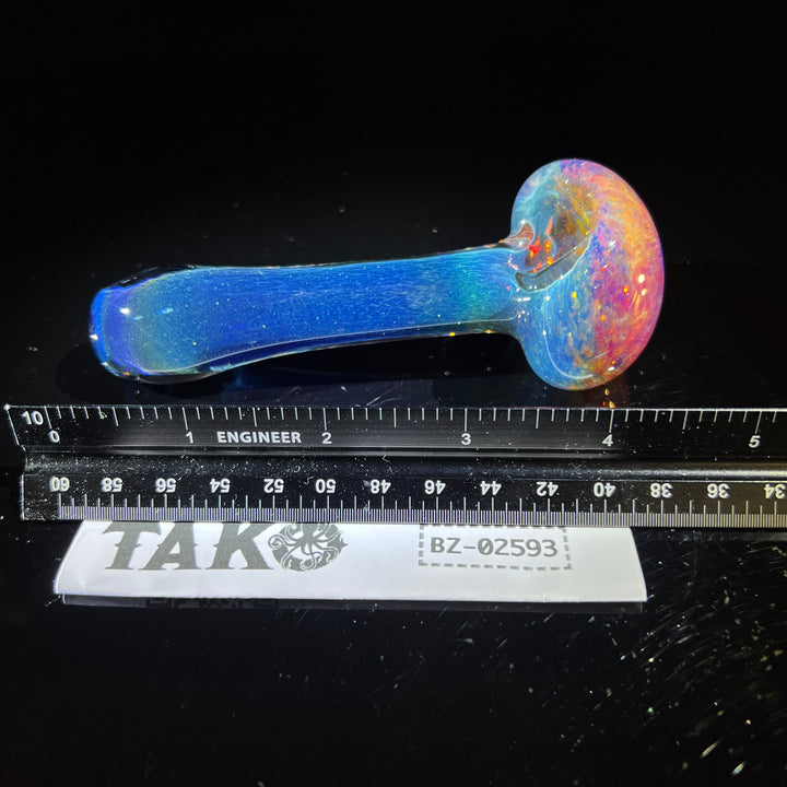 Blue Sea Sparkle Pipe Glass Pipe Beezy Glass   