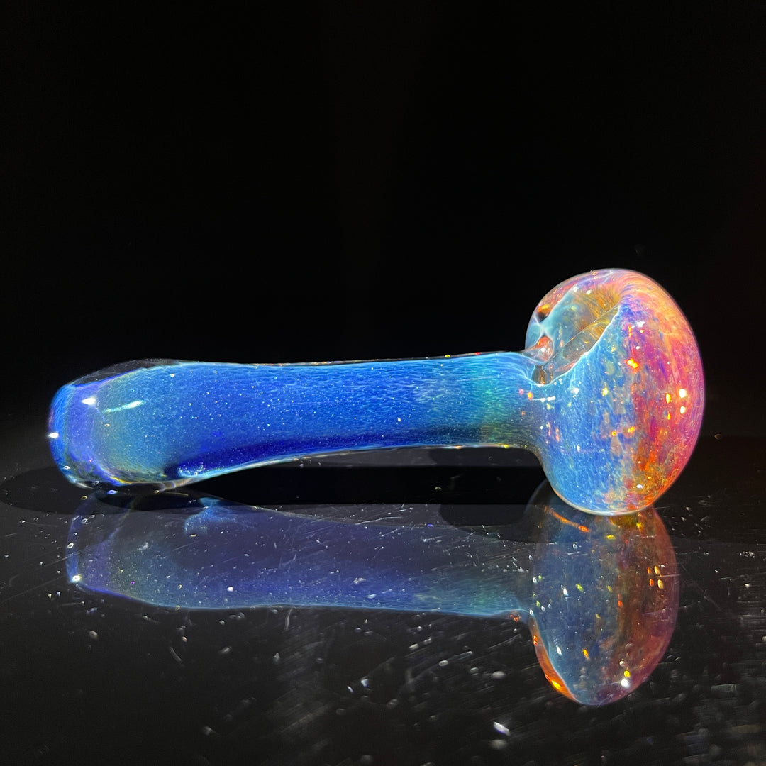 Blue Sea Sparkle Pipe Glass Pipe Beezy Glass   