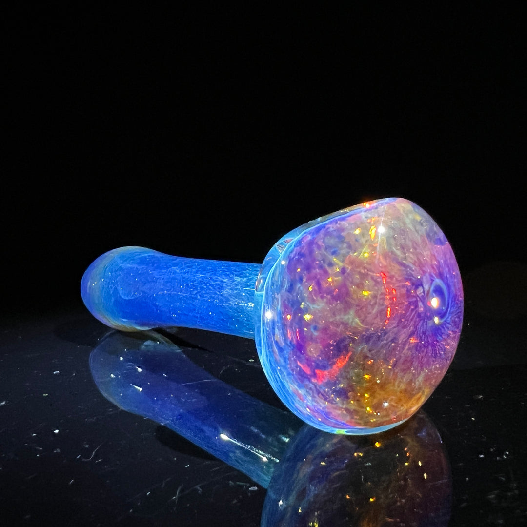 Blue Sea Sparkle Pipe Glass Pipe Beezy Glass   