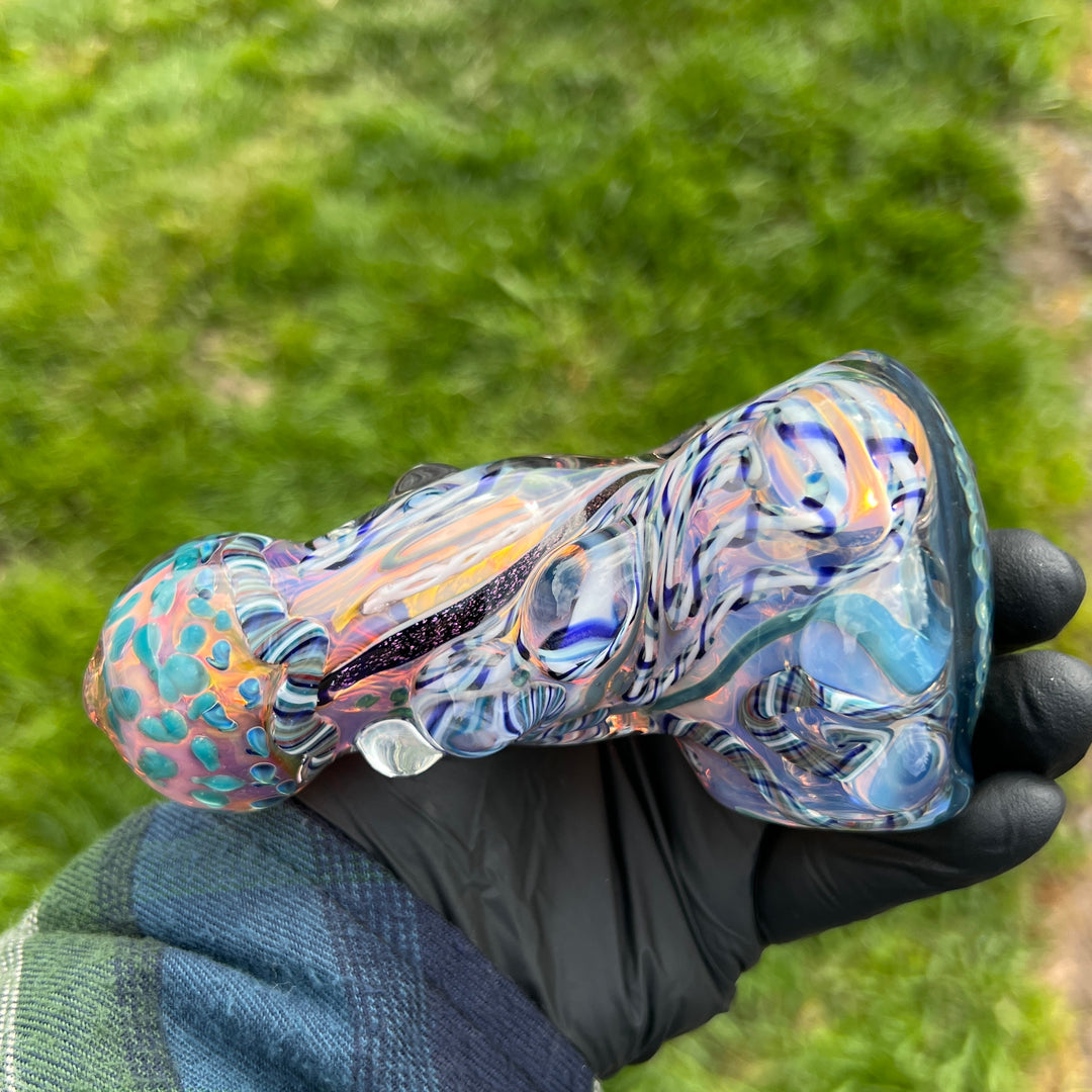 Molten Thick and Twisted Pipe 32 Glass Pipe Molten Imagination   