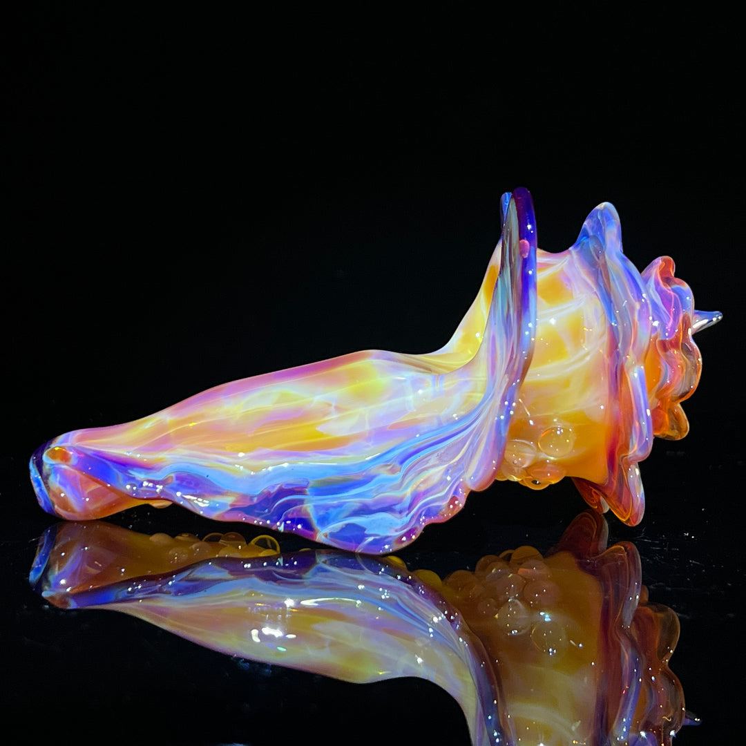 Mango Seashell Pipe Glass Pipe Unclefish Creations   