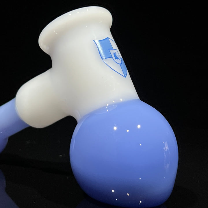 Illadelph Cotton Candy Multi-Hole Hammer Glass Pipe Illadelph Glass