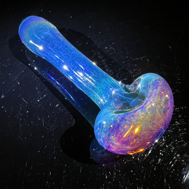 Blue Sea Sparkle Pipe Glass Pipe Beezy Glass   