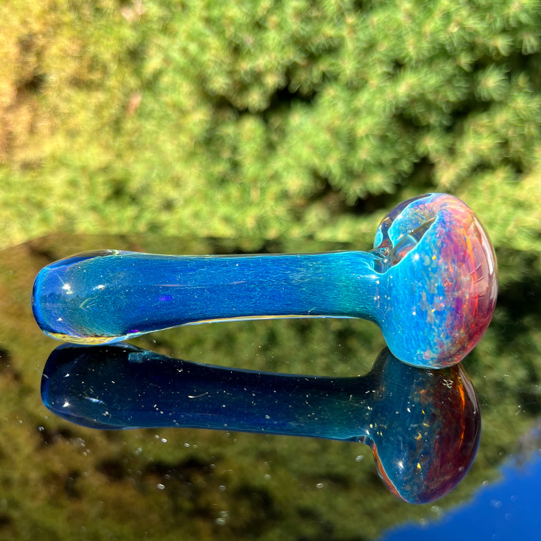 Blue Sea Sparkle Pipe Glass Pipe Beezy Glass   