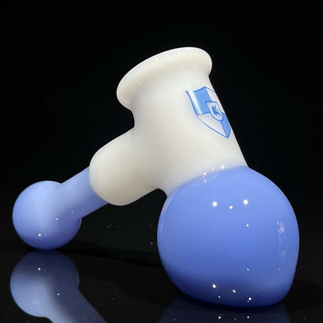 Illadelph Cotton Candy Multi-Hole Hammer Glass Pipe Illadelph Glass