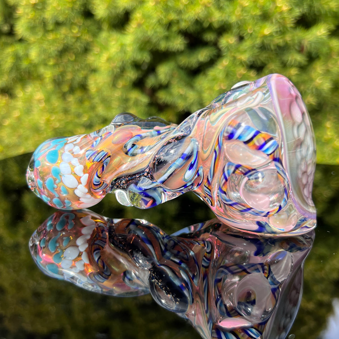 Molten Thick and Twisted Pipe 34 Glass Pipe Molten Imagination   