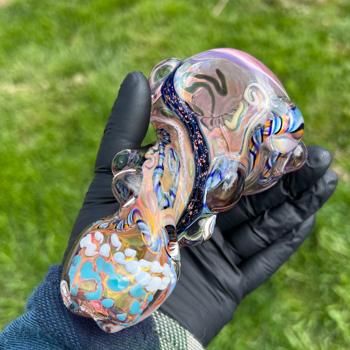 Molten Thick and Twisted Pipe 34 Glass Pipe Molten Imagination   