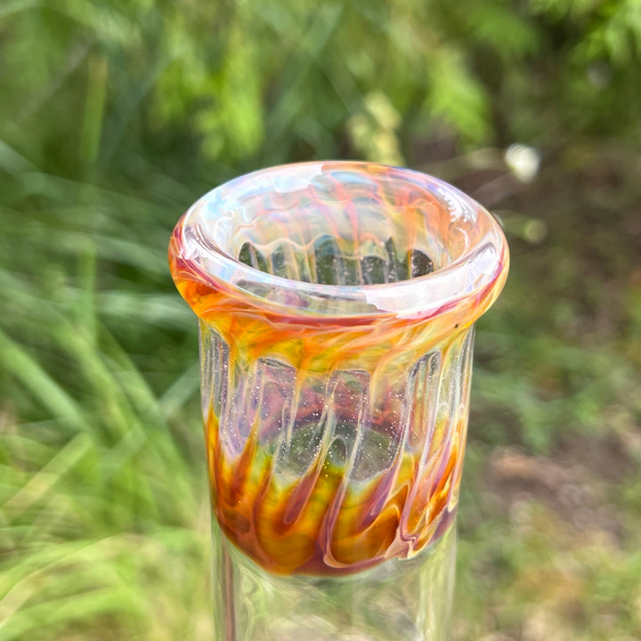 Glass Berry Cupcake 11" Beaker Zong Glass Pipe Glass Berry Cupcake   