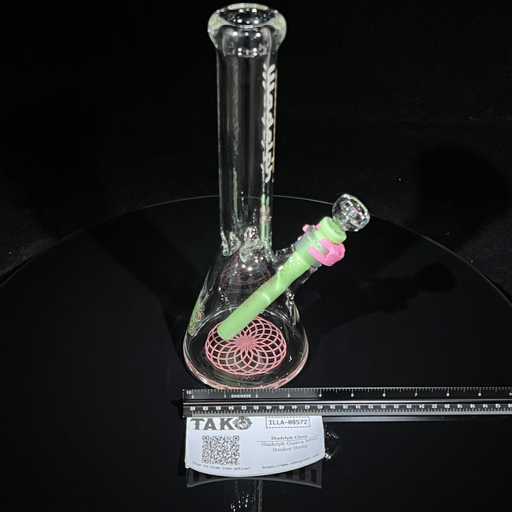 Illadelph Guava Mini Beaker Bong Glass Pipe Illadelph Glass