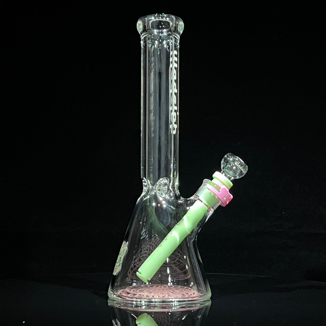 Illadelph Guava Mini Beaker Bong Glass Pipe Illadelph Glass