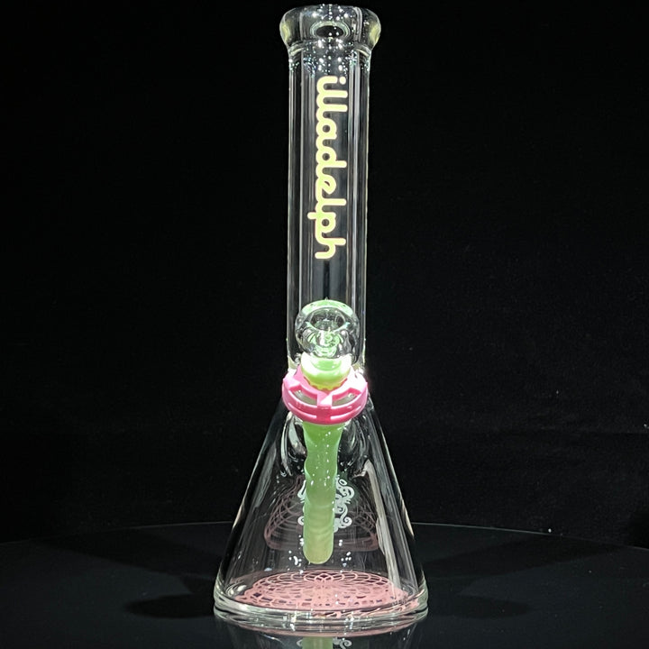 Illadelph Guava Mini Beaker Bong Glass Pipe Illadelph Glass