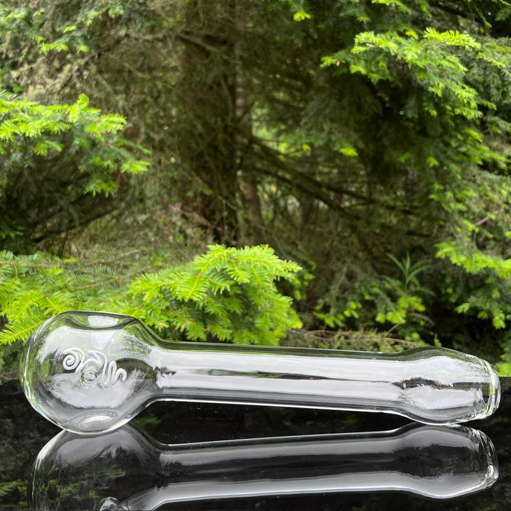 16" Clear Party Bowl Pipe Glass Pipe Mary Jane's Glass   