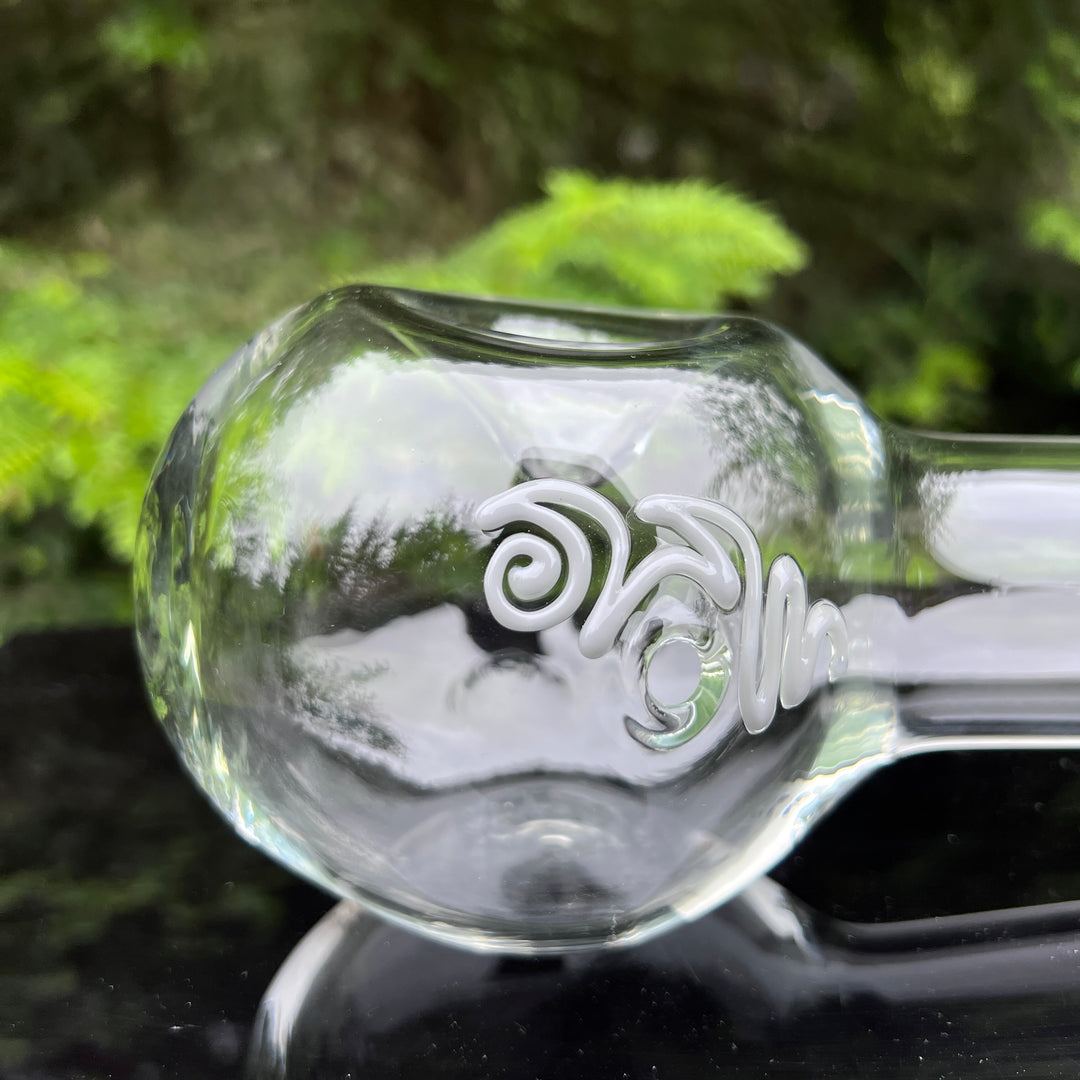 16" Clear Party Bowl Pipe Glass Pipe Mary Jane's Glass   