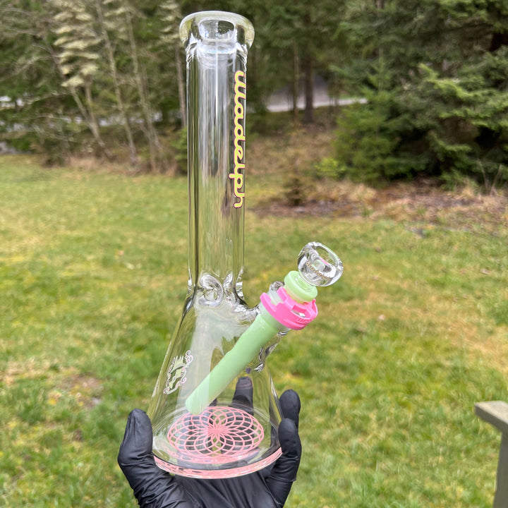 Illadelph Guava Mini Beaker Bong Glass Pipe Illadelph Glass