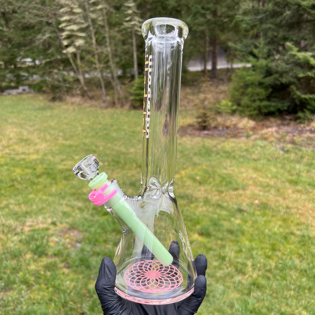 Illadelph Guava Mini Beaker Bong Glass Pipe Illadelph Glass