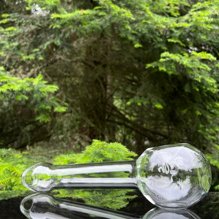 16" Clear Party Bowl Pipe Glass Pipe Mary Jane's Glass   