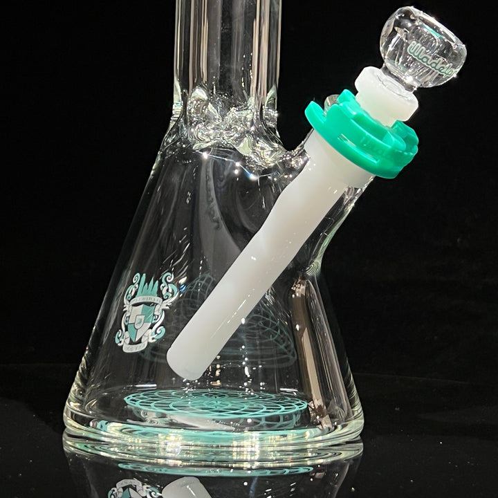 Illadelph Aqua Mini Beaker Bong Glass Pipe Illadelph Glass