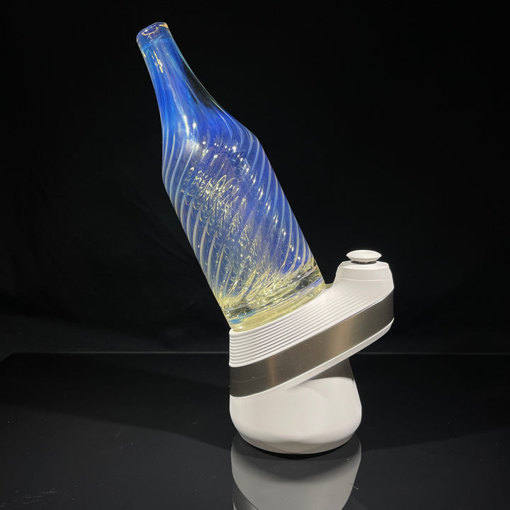 Puffco Peak Fumed Scallop Attachment Glass Pipe TG